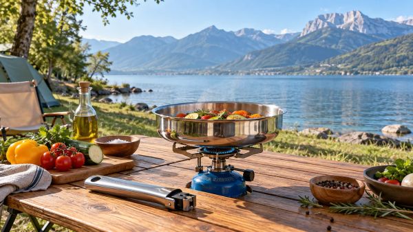 Avantages clés des poêles inox 18/10 à manche amovible